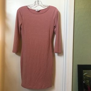 Light Pink Bodycon Dress
